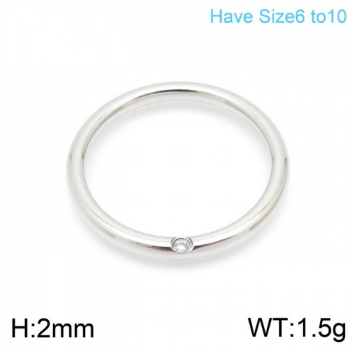 Stainless Steel Ring-KR100373-K--3