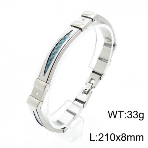 Stainless Steel Bracelet-KB144719-KFC--42