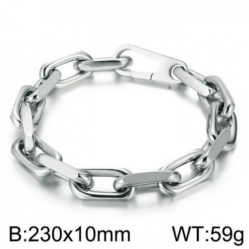 Stainless Steel Bracelet-KB140104-KFC--62