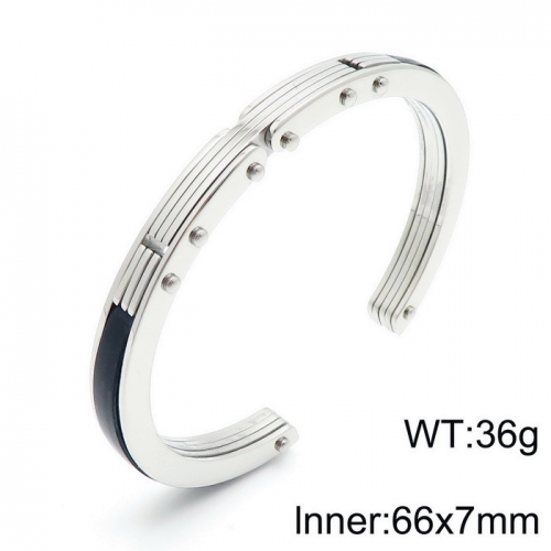 Stainless Steel Bracelet-KB144715-KFC--42