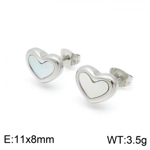 Stainless Steel Earrings-KE98712-KLX--8