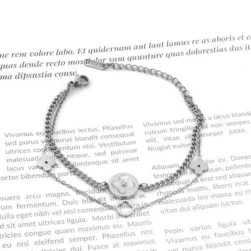 Stainless Steel Brand Bangle-P168991