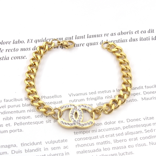 Stainless Steel Brand Bangle-P18116