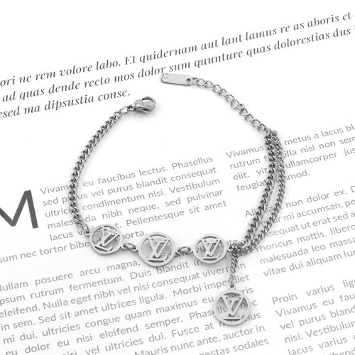 Stainless Steel Brand Bangle--P1662a