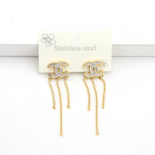 Stainless Stee Brand Earrings-HY210525-P1283f