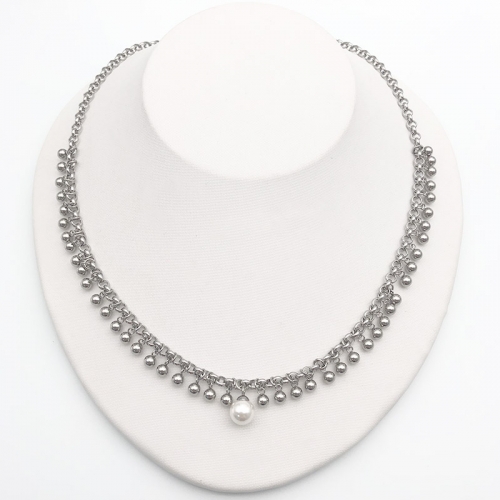 Stainless steel UNO de 50 Necklace-CH210525-U055-P32