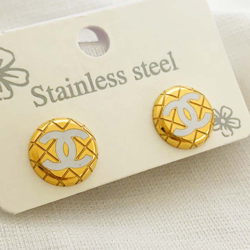 Stainless Stee Brand Earrings-RR210525-P139OP