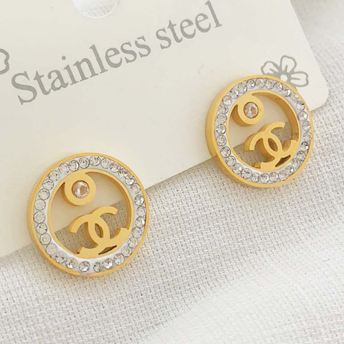Stainless Stee Brand Earrings-RR210525-P13258