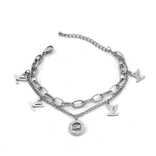 Stainless Steel Brand Bracelet-HR210528-P15