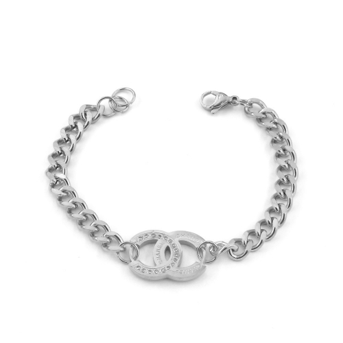 Stainless Steel Brand Bracelet-HR210528-P16