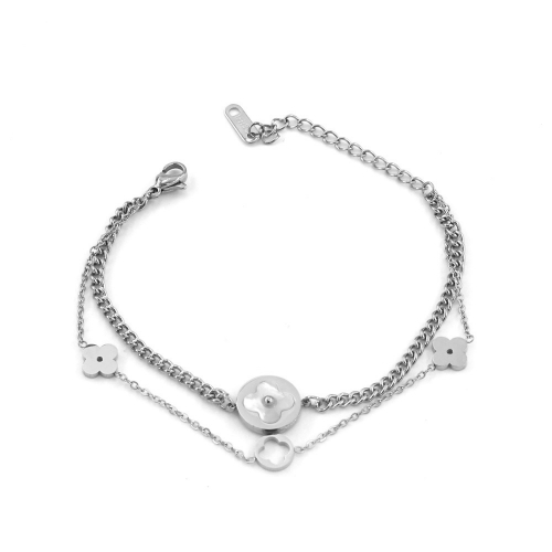 Stainless Steel Brand Bracelet-HR210528-P15E