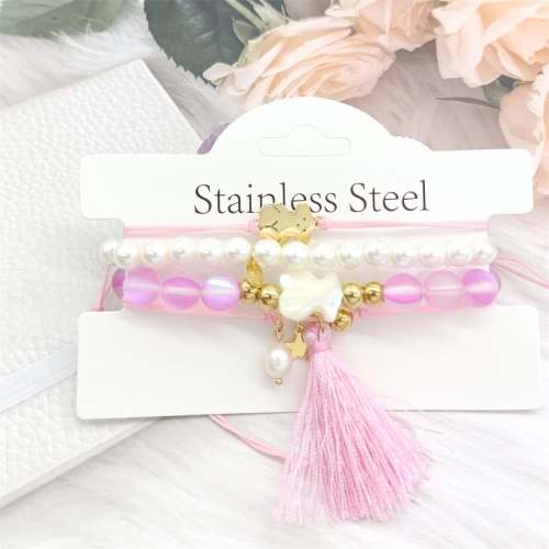 Stainless Steel Tou*s Bracelet-HY210616-P360952