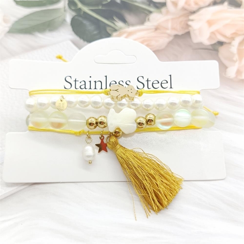 Stainless Steel Tou*s Bracelet-HY210616-P361c7