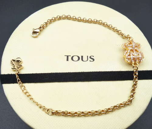 Stainless Steel Tou*s Bracelet-DY210617-SL-115G-271-19