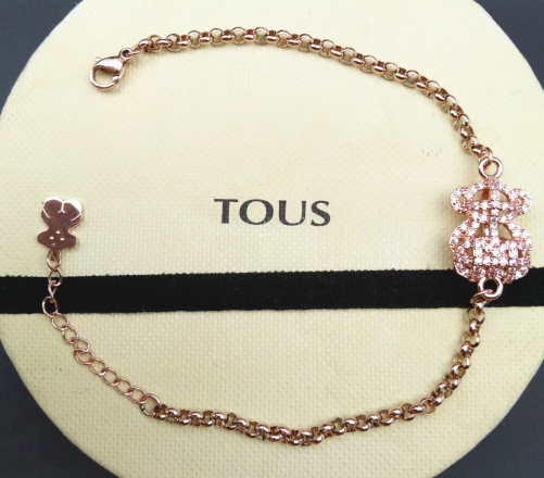 Stainless Steel Tou*s Bracelet-DY210617-SL-115R-286-20