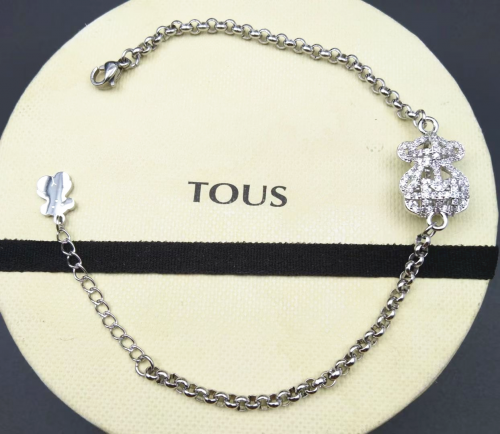 Stainless Steel Tou*s Bracelet-DY210617-SL-115R-243-17