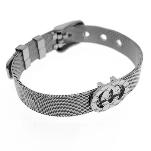 Stainless Steel Brand Bracelet-RR210701-Rrs0163-18