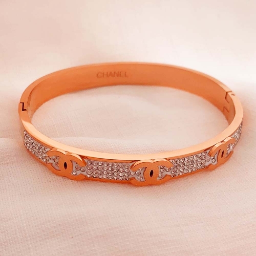 Stainless Steel Brand Bangle-RR210701-Rrs0320-26