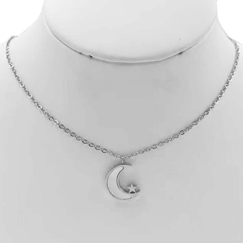 Stainless Steel Brand Necklace-RR210701-Rrx0230-12