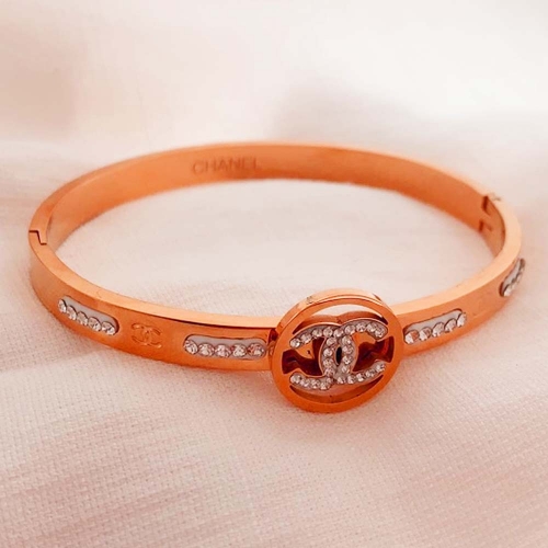 Stainless Steel Brand Bangle-RR210701-Rrs0304-25