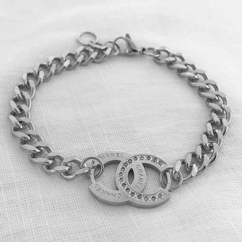 Stainless Steel Brand Bracelet-RR210701-Rrs0232-18