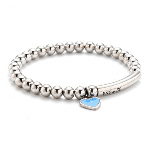 Stainless Steel UNO de 50 Bracelet -HF210718-UNSL1075-12-2