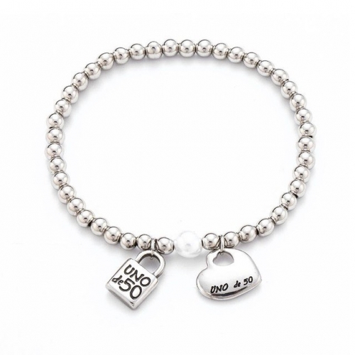 Stainless Steel UNO de 50 Bracelet -HF210718-UNSL1062-15