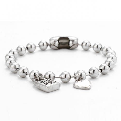 Stainless Steel UNO de 50 Bracelet -HF210718-UNSL1072-10-2