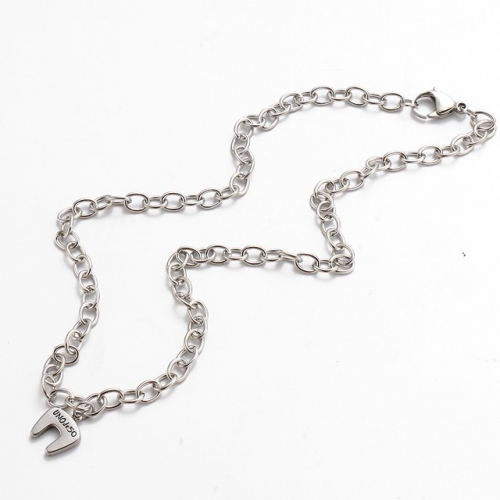 Stainless steel UNO de 50 Necklace-HF210718-UNSL1019-10