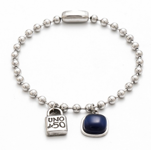 Stainless Steel UNO de 50 Bracelet -HF210719-UNSL1058-10-1