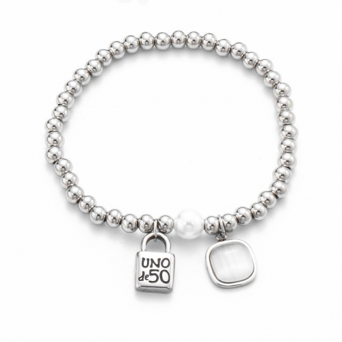 Stainless Steel UNO de 50 Bracelet -HF210719-UNSL1060-14-4