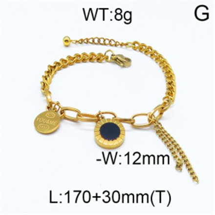 Stainless Steel Brand Bracelet-YIN210730-BT001