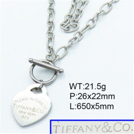 Stainless Steel Brand Necklace-YIN210730-BT051