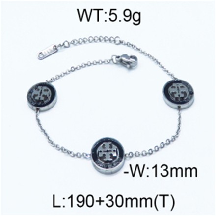 Stainless Steel Brand Bracelet-YIN210730-BT023