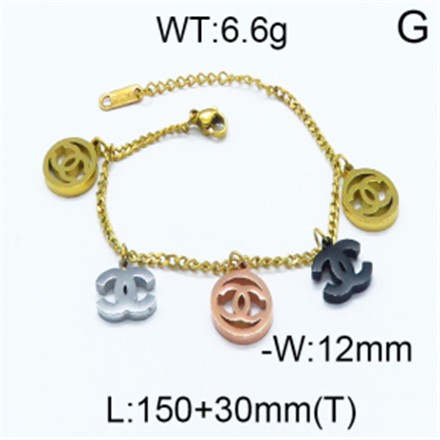 Stainless Steel Brand Bracelet-YIN210730-BT036