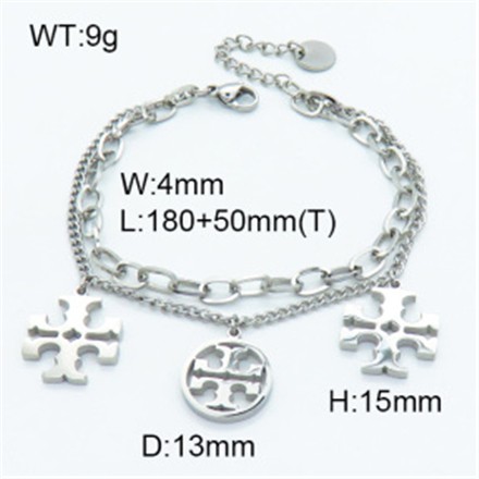 Stainless Steel Brand Bracelet-YIN210730-BT043