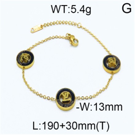 Stainless Steel Brand Bracelet-YIN210730-BT024