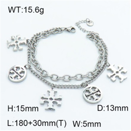 Stainless Steel Brand Bracelet-YIN210730-BT045