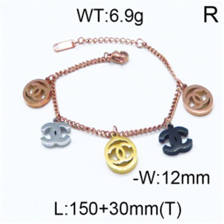 Stainless Steel Brand Bracelet-YIN210730-BT037