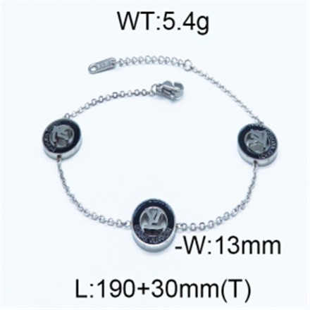 Stainless Steel Brand Bracelet-YIN210730-BT026