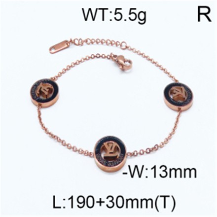 Stainless Steel Brand Bracelet-YIN210730-BT025