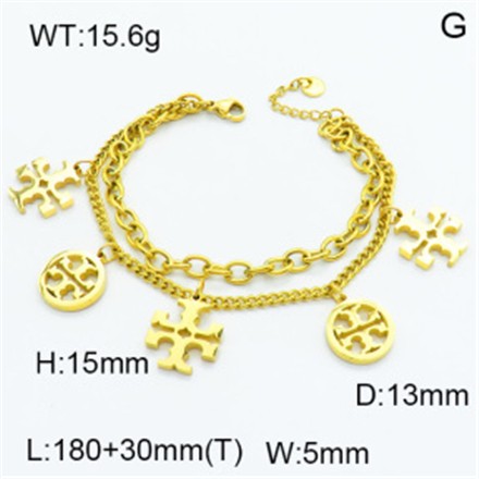 Stainless Steel Brand Bracelet-YIN210730-BT044