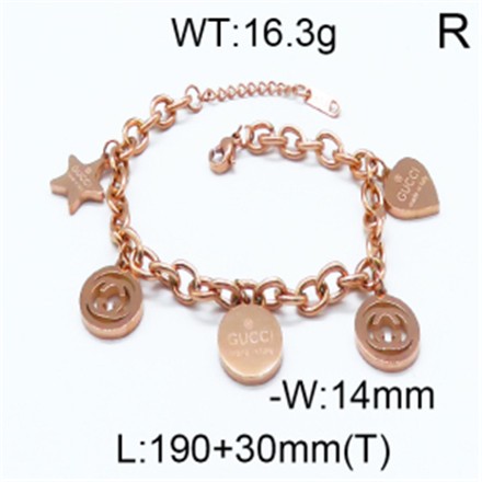 Stainless Steel Brand Bracelet-YIN210730-BT031