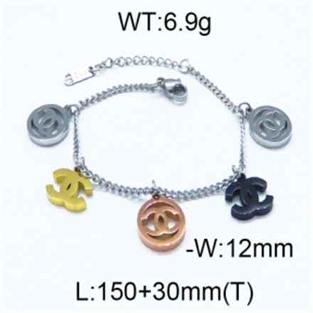 Stainless Steel Brand Bracelet-YIN210730-BT038