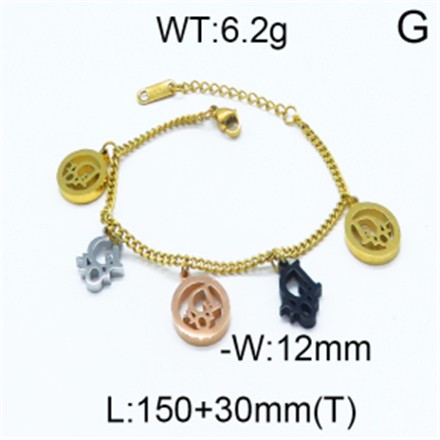 Stainless Steel Brand Bracelet-YIN210730-BT033