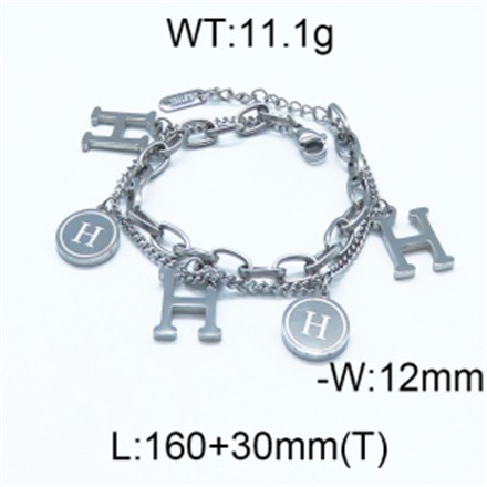 Stainless Steel Brand Bracelet-YIN210730-BT006