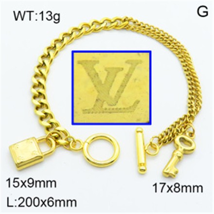 Stainless Steel Brand Bracelet-YIN210730-BT046