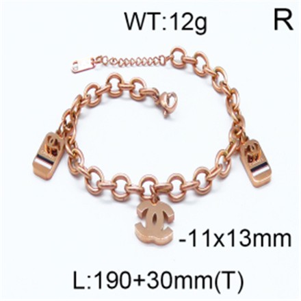 Stainless Steel Brand Bracelet-YIN210730-BT019