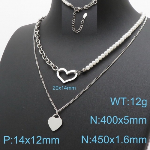 Stainless Steel Necklace-kk210804-KN197835-KLX-13