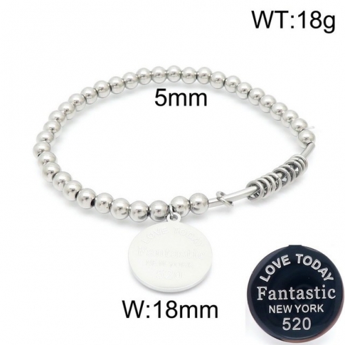 Stainless Steel Brand Bracelet-kk210804-KB148327-KLX--13